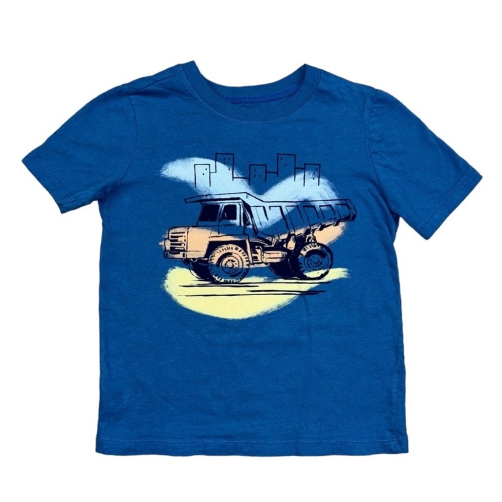 Oshkosh Dump Truck Tee Shirt 5T Blue